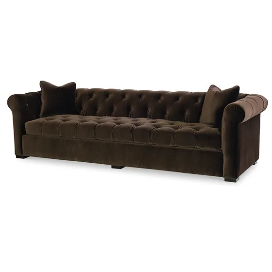 Classic Chesterfield Long Sofa