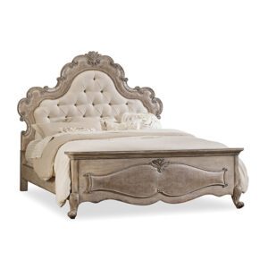 Hooker Furniture Bedroom Chatelet King Upholstered Panel Bed