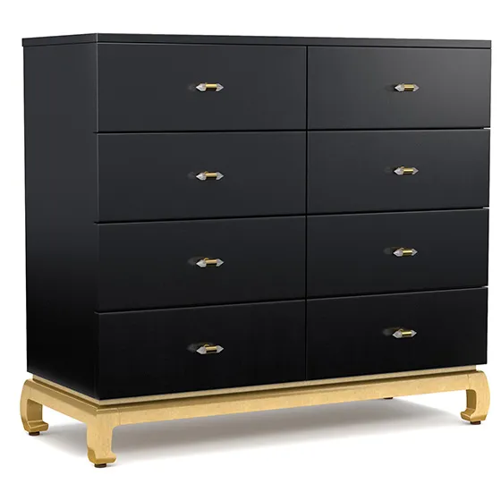 hooker furniture cynthia rowley eight-drawer dresser