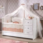 CONVERTIBLE BABY-BED