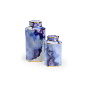 AZUL POOL CANISTERS SET OF 2