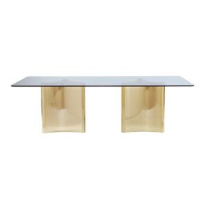 Bernhardt Metal Dining Table