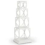 Quadro Etagere Bookcase - White