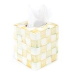 Yellow Tissue Box Cover