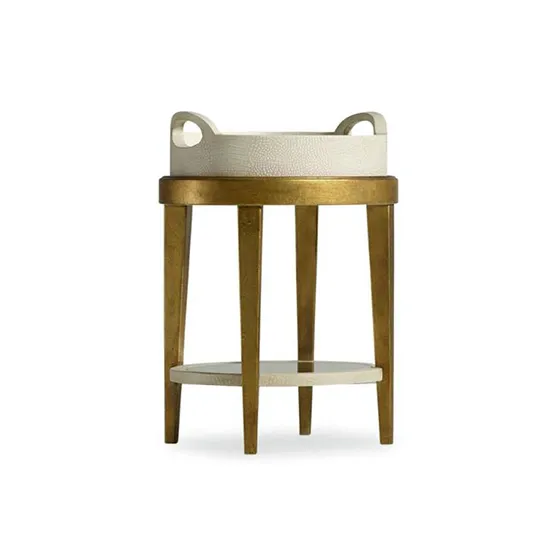 gilded accent table