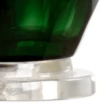 green glass-lamp