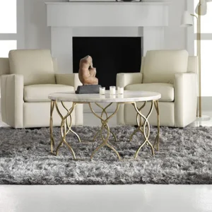hooker furniture living room melange corrina-cocktail table