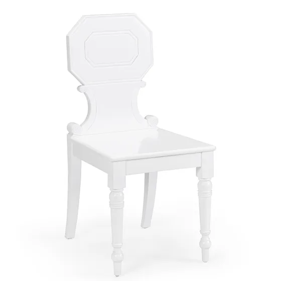 hall chair-white