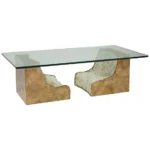 glass coffee table