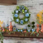 Fern Wreath – Royal Toile