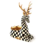 Courtly Check Deer Cachepot