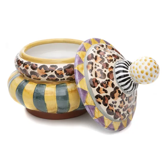 Leopard Groovy Canister-