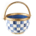 Royal Check Basket – Large