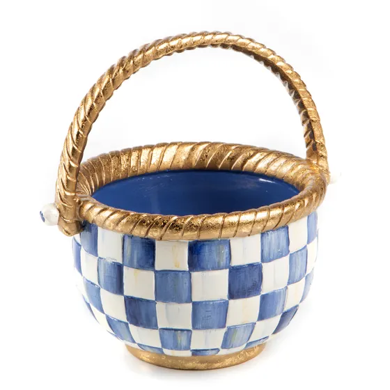 Royal Check Basket – Small