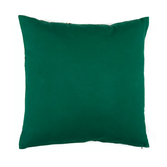 Emerald Harlequin Pillow-