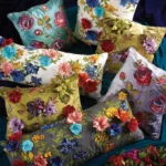 greengage-floral lumbar-pillow,