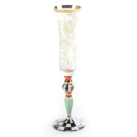 Blooming Champagne Flute