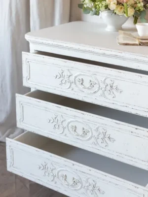 bronte dresser in weathered white-finish