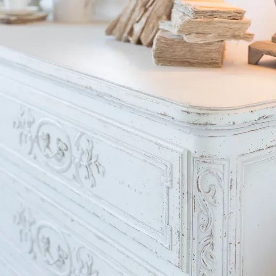 bronte dresser-in weathered white finish