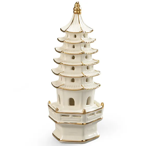 small pagoda - cream
