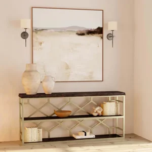 Living Room Melange Giles Console Table